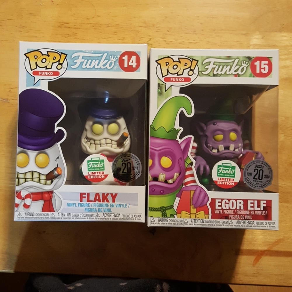 Funko spastic plastic Christmas pack